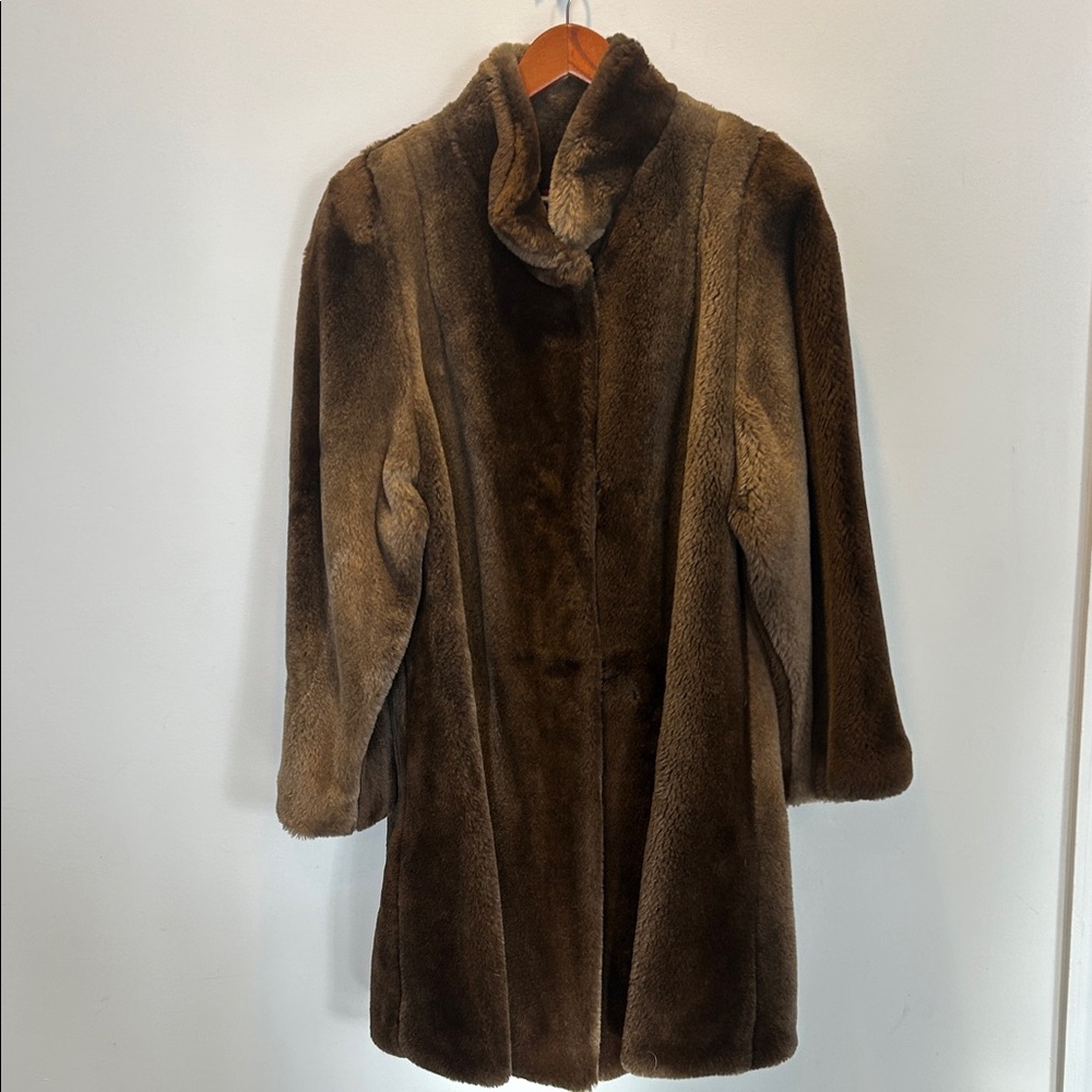 Luxurious Brown Teddy Jacket